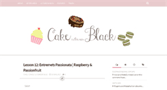 Desktop Screenshot of cakeisthenewblack.com